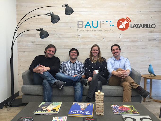 BAU Accesibilidad y LazarilloApp trabajan junto por la autonomía de las personas con discapacidad visual