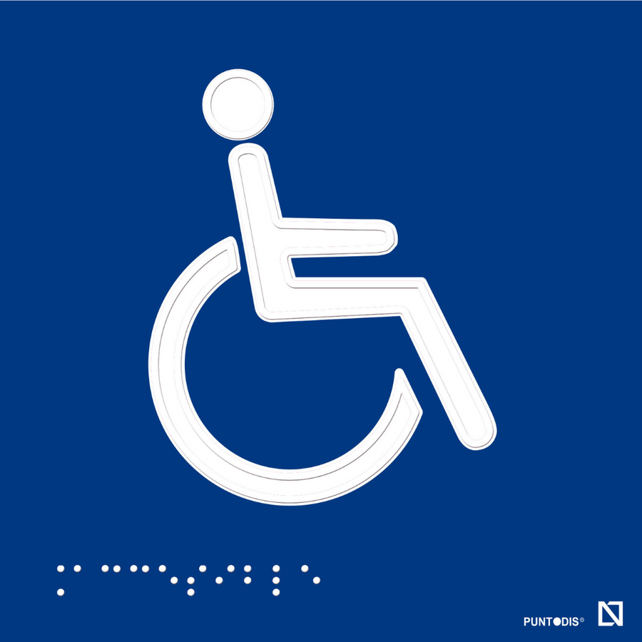 Señalética Braille - Zona Accesible - SIA