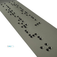 Señalética Braille - Regleta BAU